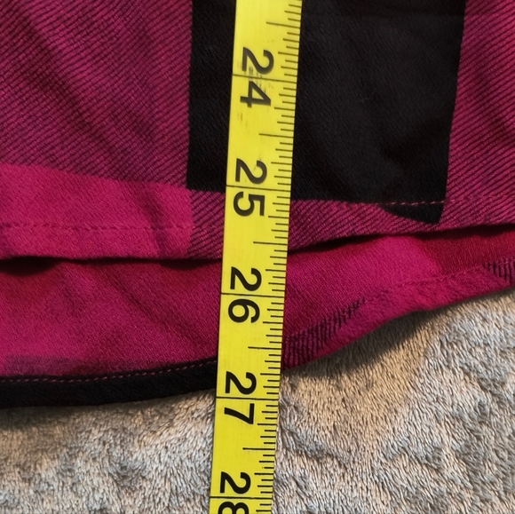 Rock & Republic Open Back Checkered Lightweight Blouse M - Picture 7 of 9